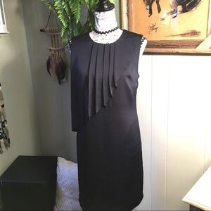 Banana Republic gathered neckline sleeveless dress